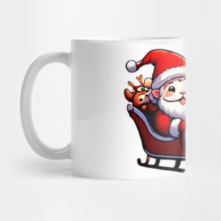 Happy Kawaii Santa Claus 07 Mug